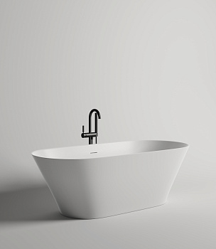 Ванна из литьевго мрамора Salini MONA 102911G 180х80 отдельностоящая овальная